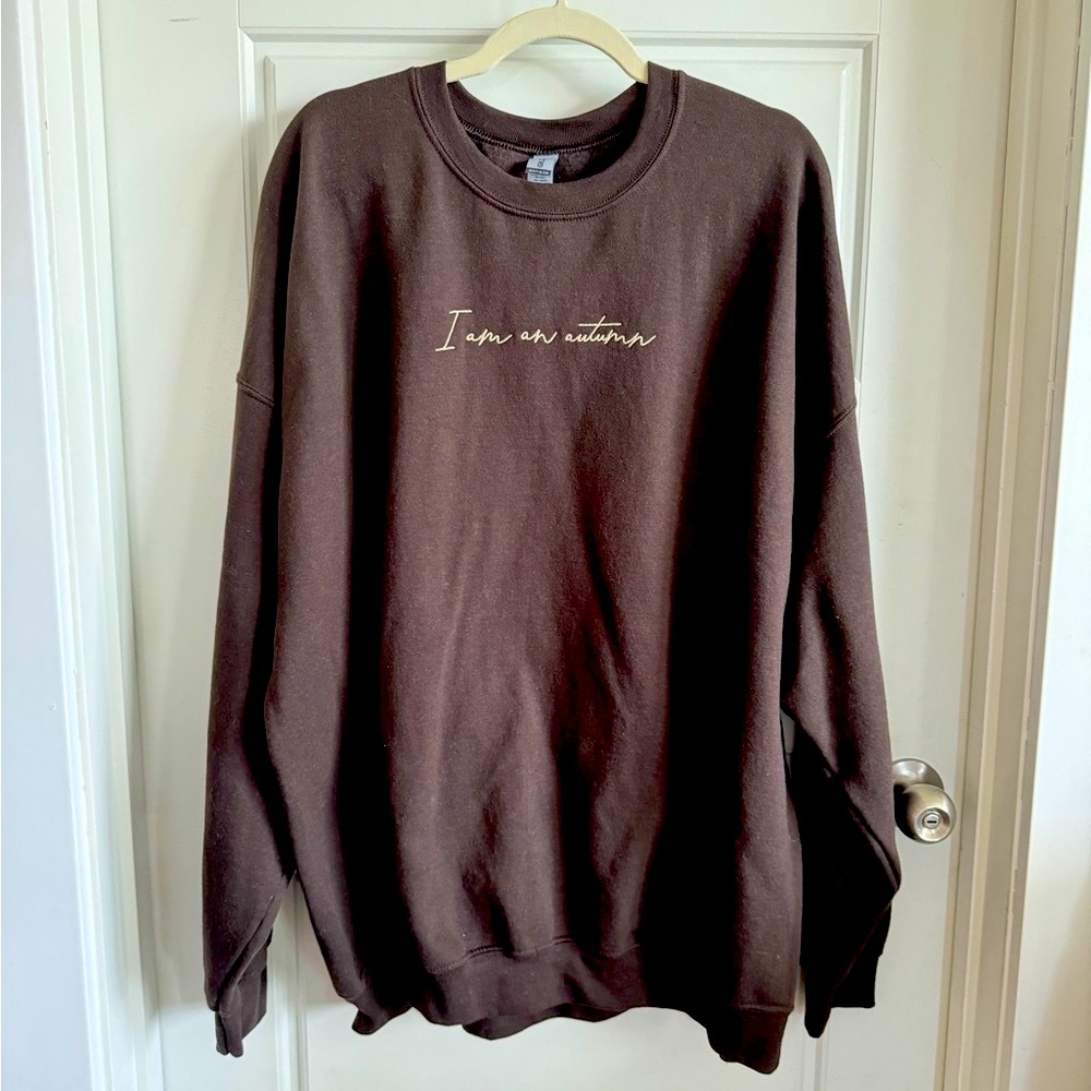 "I Am An Autumn" Cozy Sweatshirt